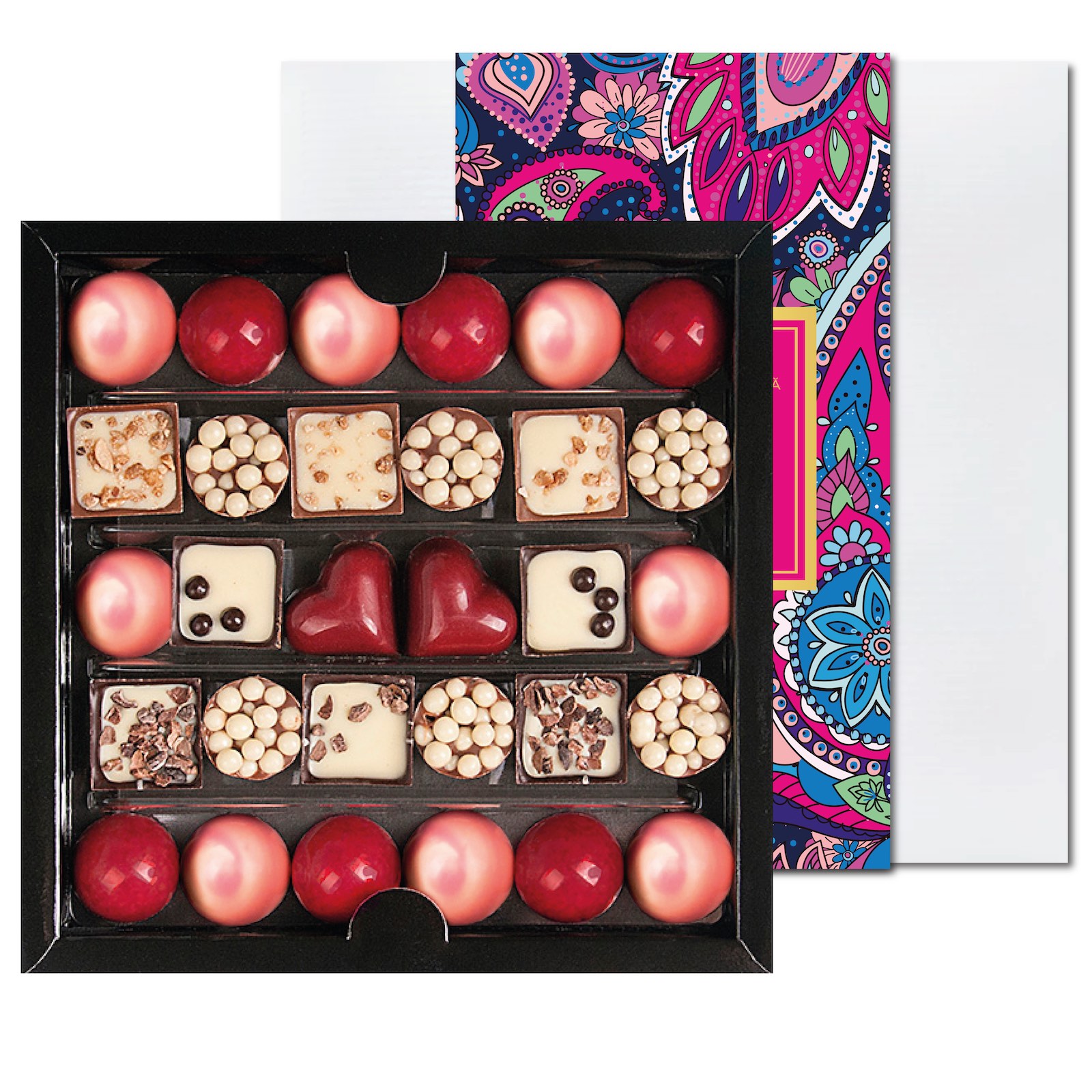 Colecția Lady - Bomboane de ciocolată cu umplutură 180G 2