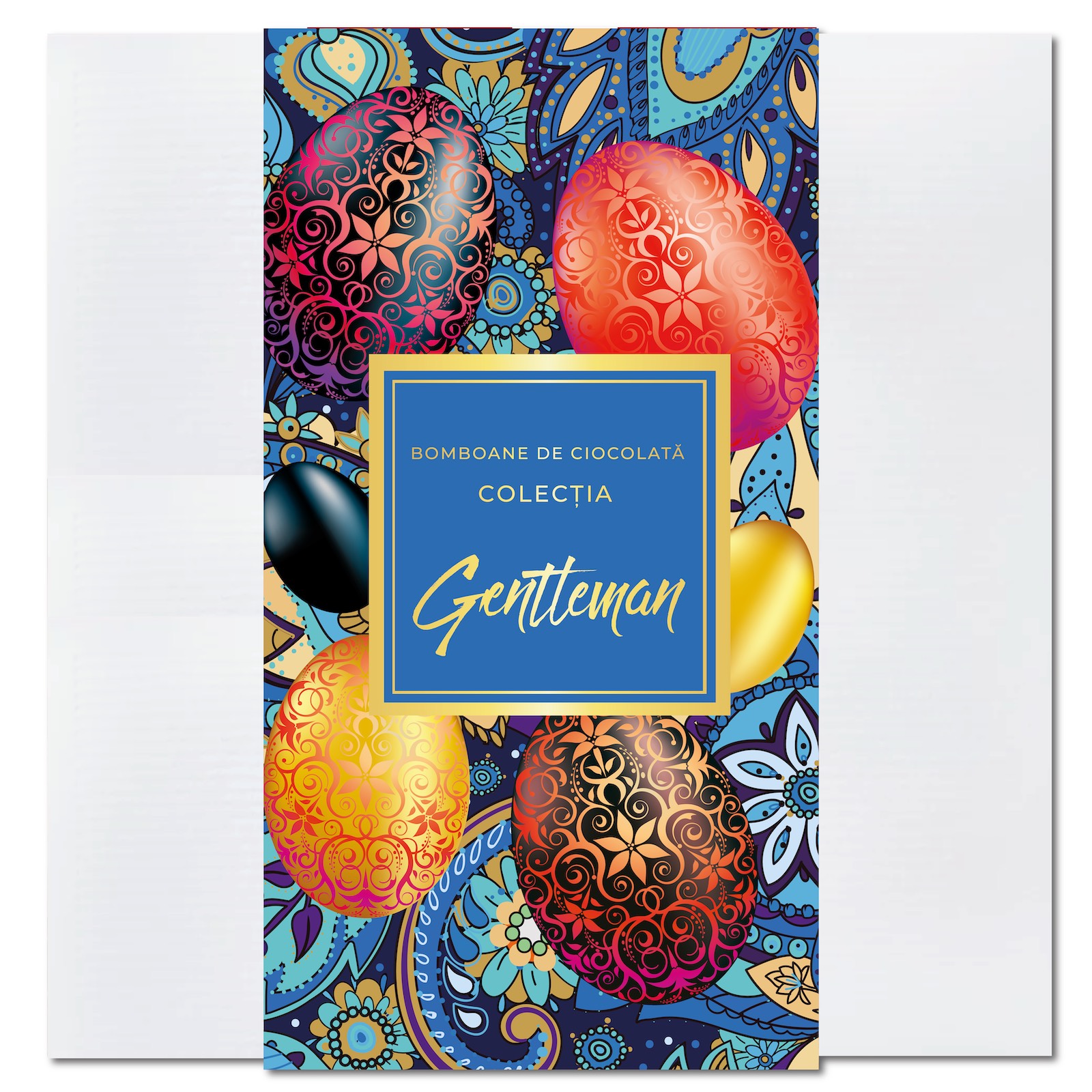 Colecția Gentleman Paște - Bomboane de ciocolată cu umplutură
